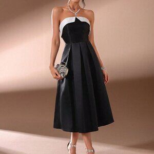 Black Elegant Women's Heavy Duty Ball Gown